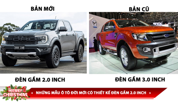 NHỮNG MẪU Ô TÔ ĐỜI MỚI CÓ THIẾT KẾ ĐÈN GẦM 2.0 INCH - LỰA CHỌN ĐÈN GẦM PHÙ HỢP CHO XE